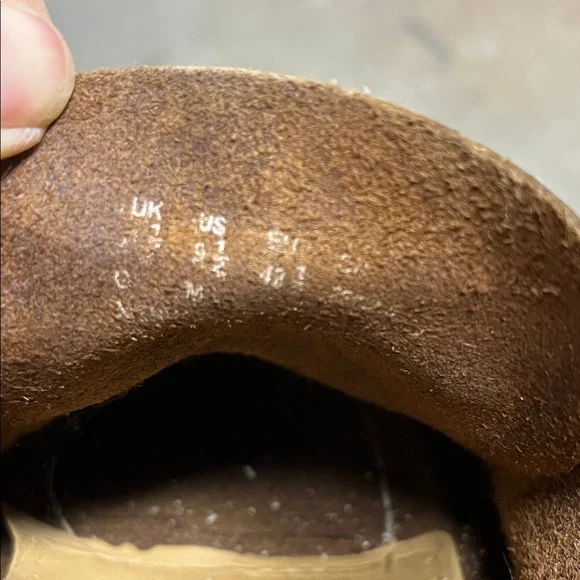 Clark’s Original Men's Brown Leather Shoes - Picture 3 of 5